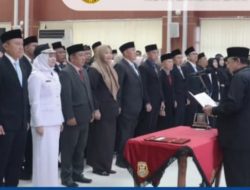 Wakil Wali Kota Hi. Dedy Amarullah Lantik 111 Pejabat