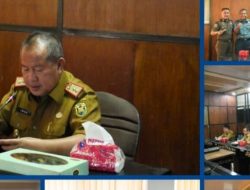 Sekda Kota Bandar Lampung  Audiensi Danlanal Lampung