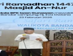 Sekda Kota Iwan Gunawan Hadiri Safari Ramadan di Langkapura