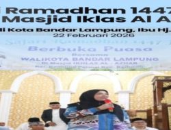 Wali Kota Hadiri Safari Ramadan di Masjid Ikhlas Al Azhar Kemiling