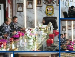 Wali Kota Audiensi Bersama Danbrigif 4 Marinir