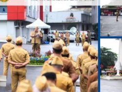 Wali Kota Diwakili Asisten Bidang Administrasi Umum M. Nur Ramdan Pimpin Apel Mingguan