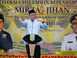 Pemprov Lampung Perkuat Fondasi Pembangunan di Tahun Pertama Kepemimpinan Mirza–Jihan