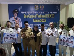 Ini Wujud Apresiasi Wali Kota Untuk Atlet Berprestasi di SEA Games XXXIII Thailand 2025