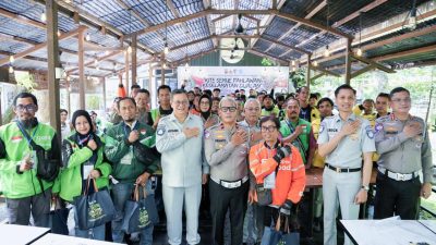 Jasa Raharja Bekali Komunitas Ojol dengan Edukasi Keselamatan dan PPGD
