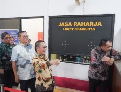 Tingkatkan Kualitas Pelayanan dan Pendapatan, Direktur Operasional Jasa Raharja Tinjau Samsat Rajabasa