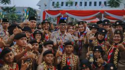 Gubernur Mirza Lepas 598 Peserta Kontingen Pramuka Lampung Ikuti Jambore Nasional XII 2026