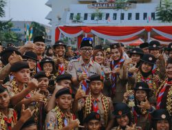 Gubernur Mirza Lepas 598 Peserta Kontingen Pramuka Lampung Ikuti Jambore Nasional XII 2026
