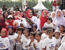 Semarak HAN ke-42, Pemprov Lampung Ajak Puluhan Ribu Anak Biasakan Hidup Sehat