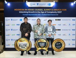 Jasa Raharja Konsisten Tingkatkan Tata Kelola dan Kualitas Pelayanan, Direktur Kepatuhan dan Manajemen Risiko Terima Rekognisi In-House Counsel Elite 2026